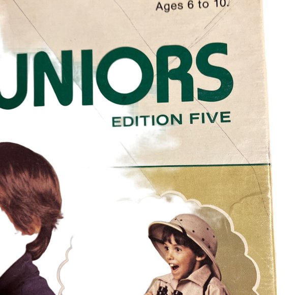 Scrabble for Juniors Crossword Board Game Selchow & Righter Edition 5 Vintage - Picture 4 of 15